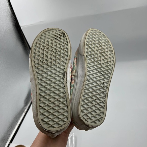 Vans Glitter Shimmer Mermaid Skater Sneaker Lace Up Shoes Short Top Women's 8 - Picture 6 of 12